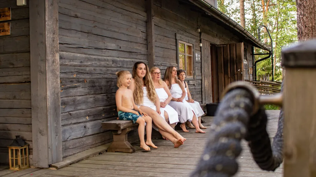 Pikkujoulut legendaarisella Jätkänkämpällä
