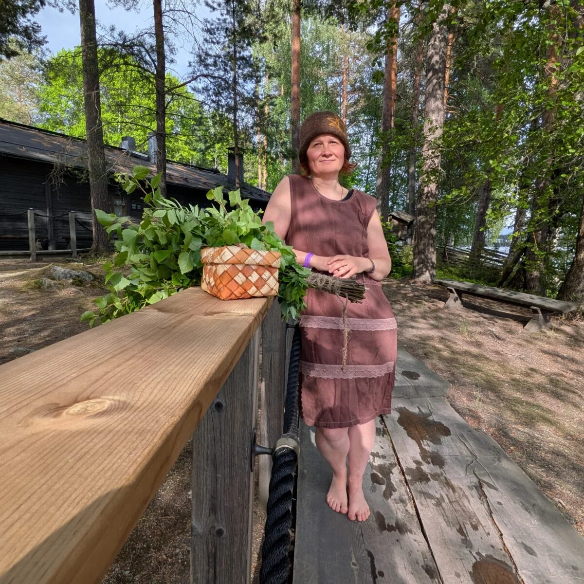 Perinnesaunottajan perinneillat Jätkänkämpällä